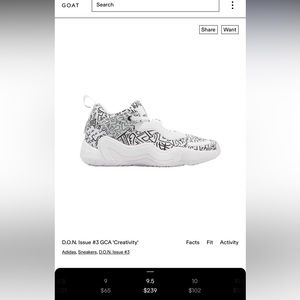 Adidas D.O.N. Issue 3 GCA (sold)